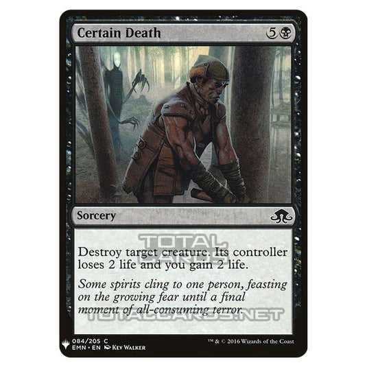 Magic The Gathering - Mystery - Certain Death - 597/1694