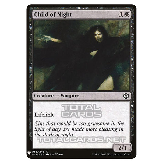 Magic The Gathering - Mystery - Child of Night - 598/1694