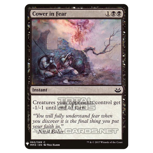 Magic The Gathering - Mystery - Cower in Fear - 604/1694