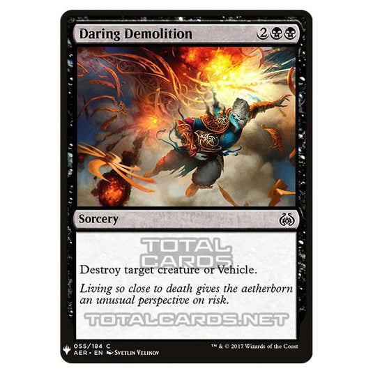 Magic The Gathering - Mystery - Daring Demolition - 608/1694