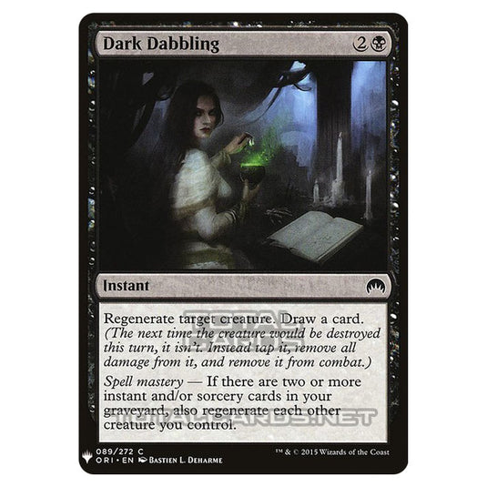 Magic The Gathering - Mystery - Dark Dabbling - 610/1694