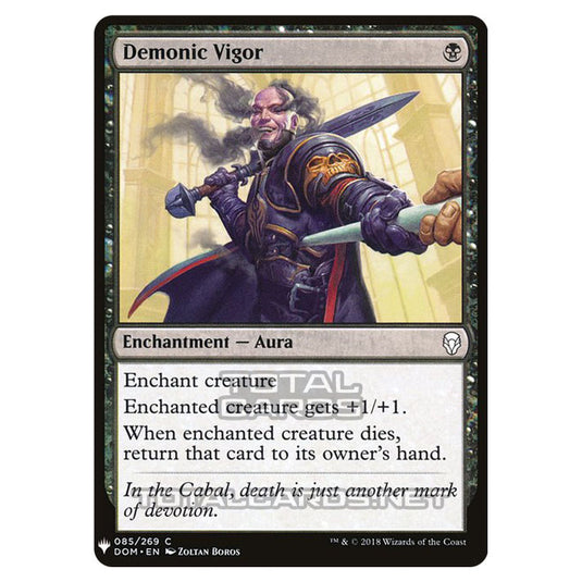 Magic The Gathering - Mystery - Demonic Vigor - 621/1694