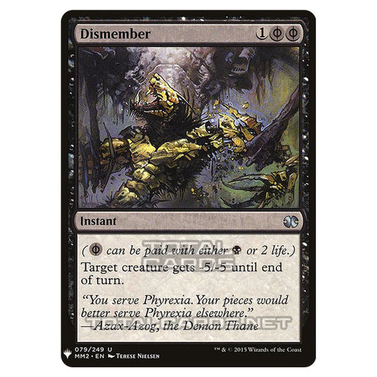 Magic The Gathering - Mystery - Dismember - 629/1694