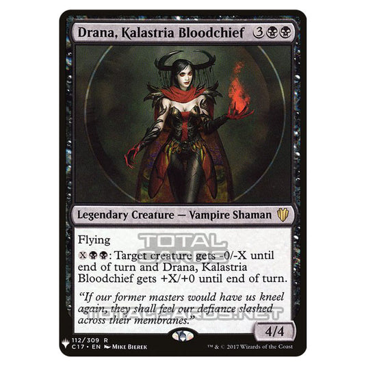 Magic The Gathering - Mystery - Drana, Kalastria Bloodchief - 633/1694