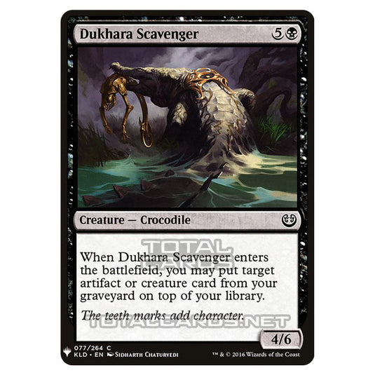 Magic The Gathering - Mystery - Dukhara Scavenger - 640/1694