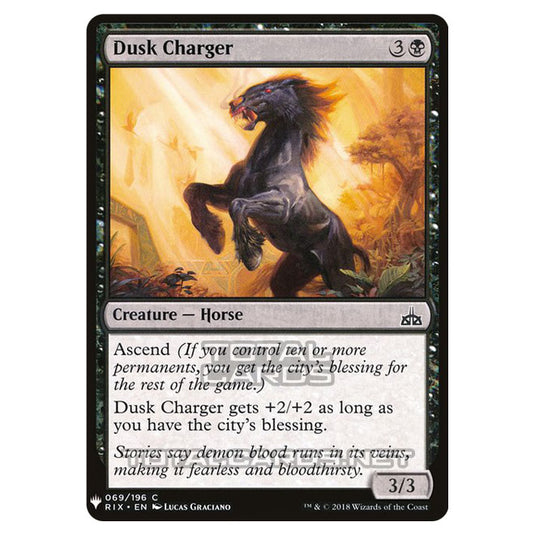 Magic The Gathering - Mystery - Dusk Charger - 643/1694