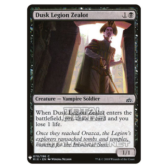 Magic The Gathering - Mystery - Dusk Legion Zealot - 644/1694