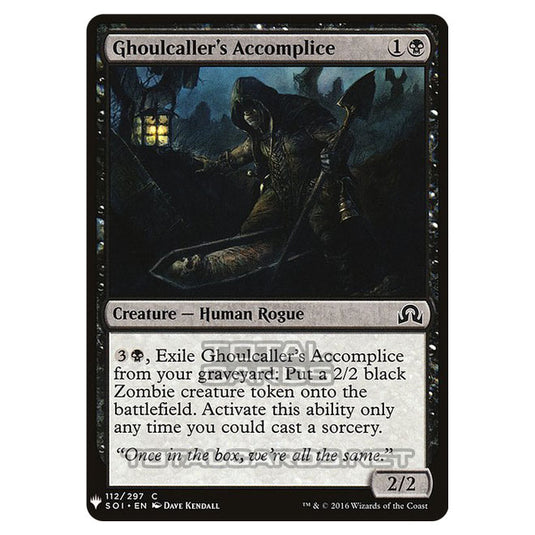 Magic The Gathering - Mystery - Ghoulcaller's Accomplice - 668/1694