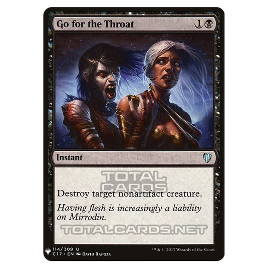 Magic The Gathering - Mystery - Go for the Throat - 670/1694