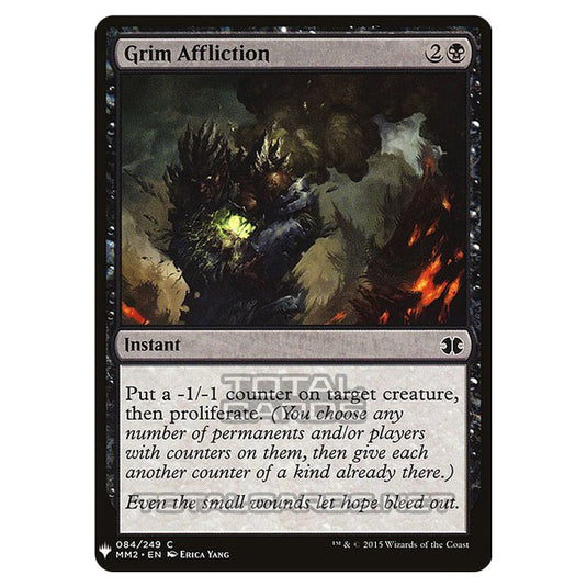 Magic The Gathering - Mystery - Grim Affliction - 678/1694