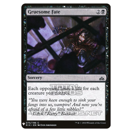 Magic The Gathering - Mystery - Gruesome Fate - 682/1694