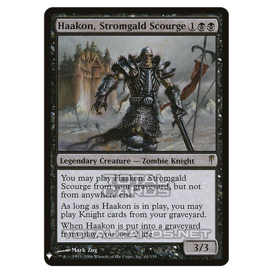 Magic The Gathering - Mystery - Haakon, Stromgald Scourge - 684/1694