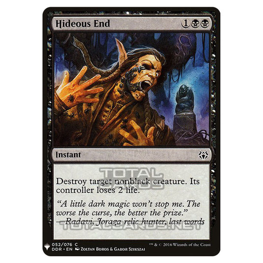 Magic The Gathering - Mystery - Hideous End - 685/1694