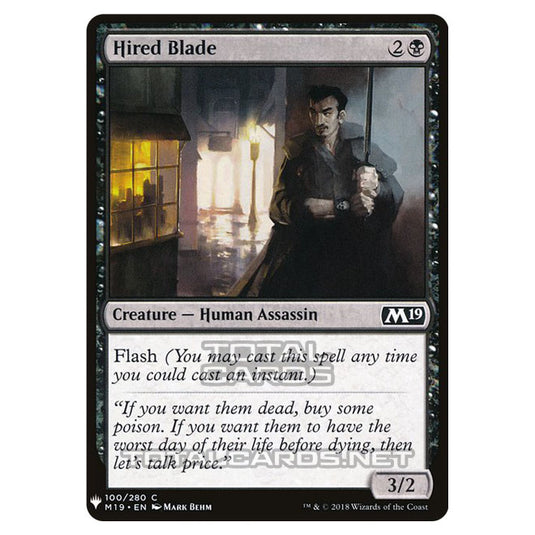 Magic The Gathering - Mystery - Hired Blade - 686/1694