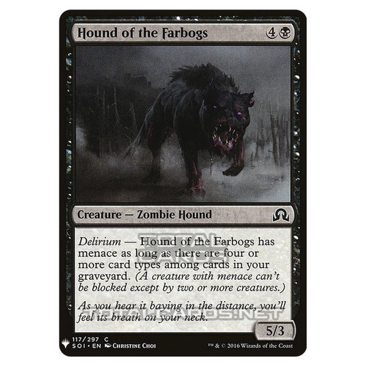 Magic The Gathering - Mystery - Hound of the Farbogs - 687/1694 Magic The Gathering - Mystery - Hound of the Farbogs - 687/1694
