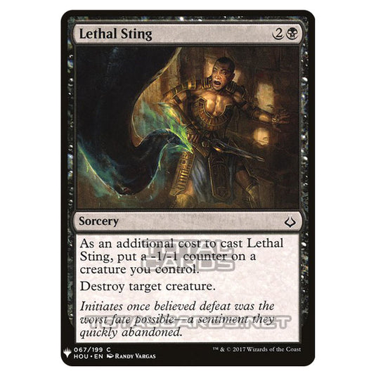 Magic The Gathering - Mystery - Lethal Sting - 700/1694