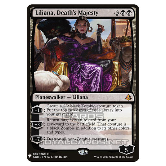 Magic The Gathering - Mystery - Liliana, Death's Majesty - 701/1694 Magic The Gathering - Mystery - Liliana, Death's Majesty - 701/1694