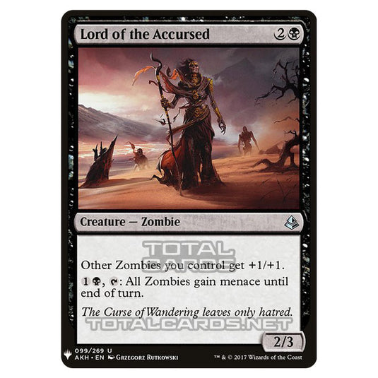 Magic The Gathering - Mystery - Lord of the Accursed - 703/1694