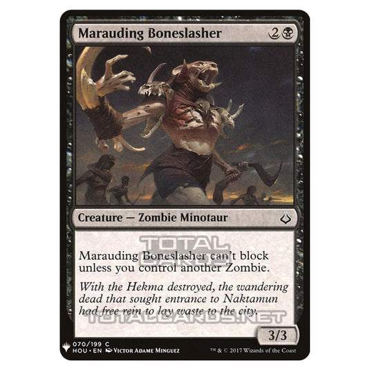 Magic The Gathering - Mystery - Marauding Boneslasher - 705/1694