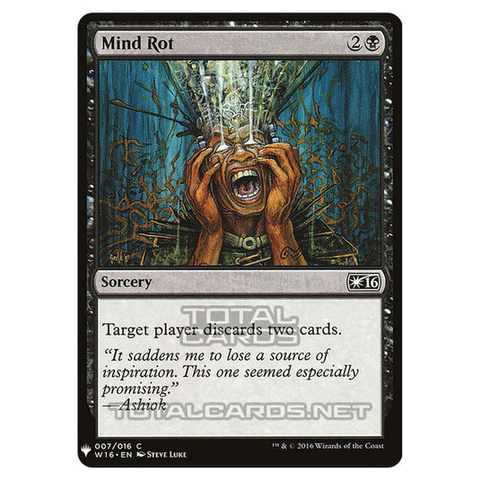 Magic The Gathering - Mystery - Mind Rot - 713/1694