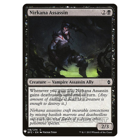 Magic The Gathering - Mystery - Nirkana Assassin - 724/1694