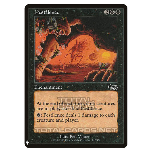 Magic The Gathering - Mystery - Pestilence - 729/1694