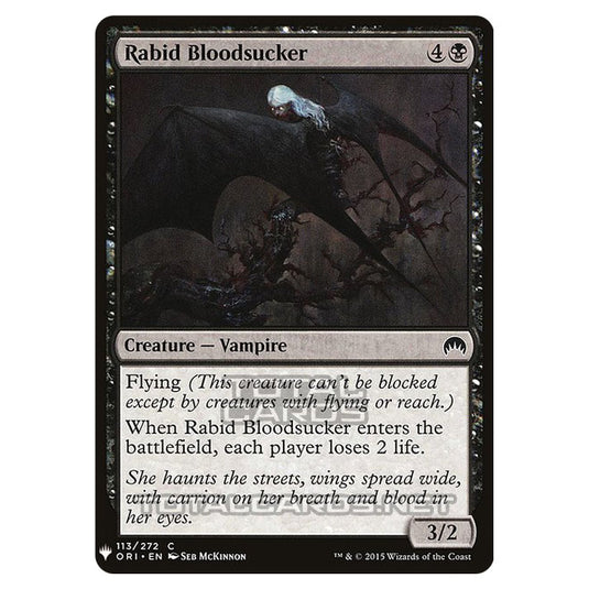 Magic The Gathering - Mystery - Rabid Bloodsucker - 742/1694