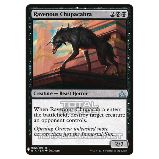 Magic The Gathering - Mystery - Ravenous Chupacabra - 745/1694