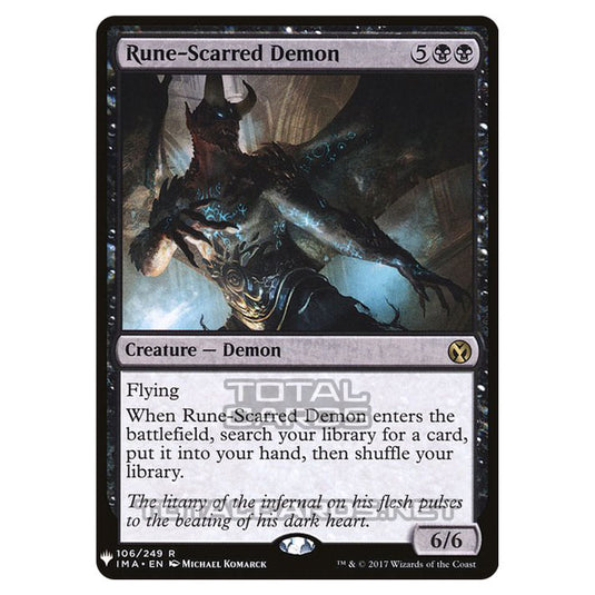 Magic The Gathering - Mystery - Rune-Scarred Demon - 760/1694