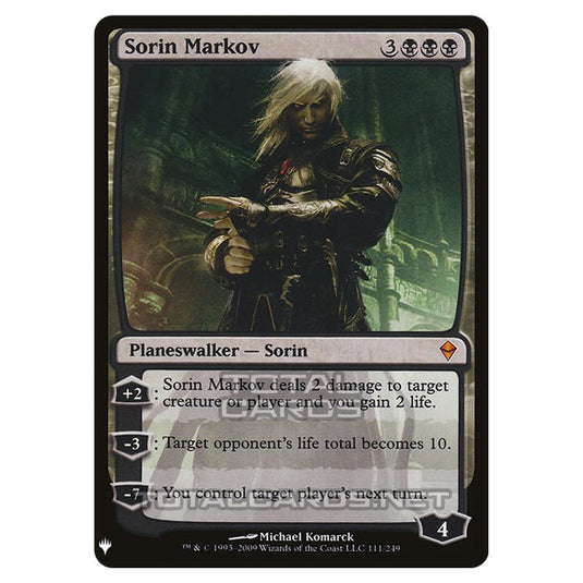 Magic The Gathering - Mystery - Sorin Markov - 778/1694