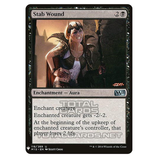 Magic The Gathering - Mystery - Stab Wound - 780/1694