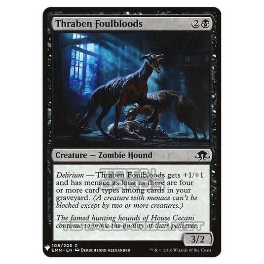 Magic The Gathering - Mystery - Thraben Foulbloods - 793/1694