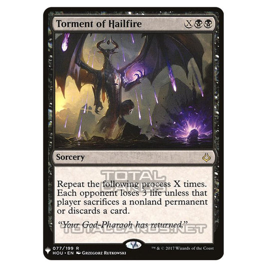 Magic The Gathering - Mystery - Torment of Hailfire - 795/1694