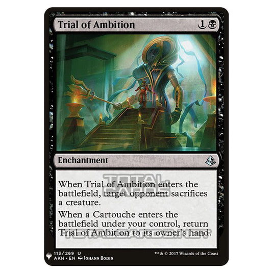 Magic The Gathering - Mystery - Trial of Ambition - 801/1694