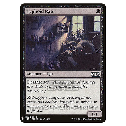 Magic The Gathering - Mystery - Typhoid Rats - 803/1694