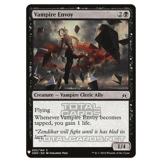 Magic The Gathering - Mystery - Vampire Envoy - 810/1694