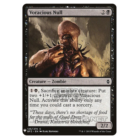 Magic The Gathering - Mystery - Voracious Null - 816/1694