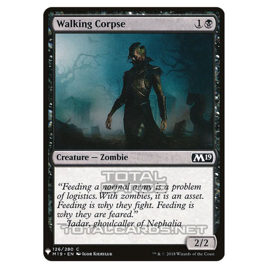 Magic The Gathering - Mystery - Walking Corpse - 819/1694