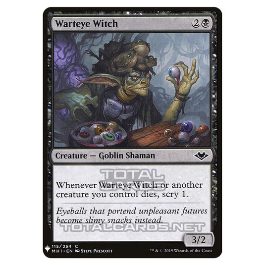 Magic The Gathering - Mystery - Warteye Witch - 822/1694