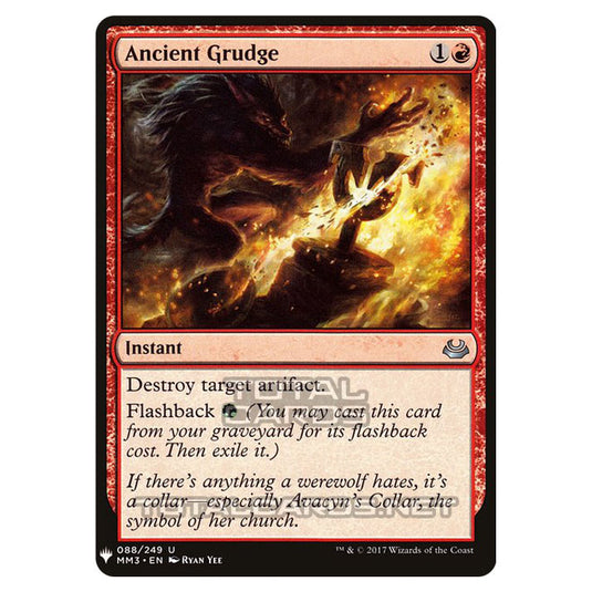 Magic The Gathering - Mystery - Ancient Grudge - 838/1694