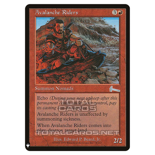 Magic The Gathering - Mystery - Avalanche Riders - 844/1694