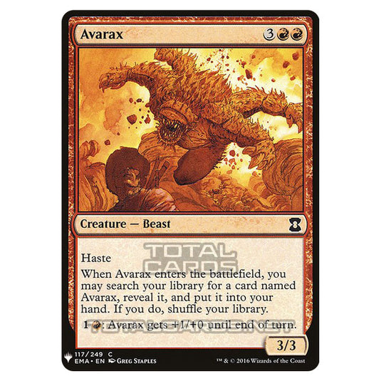 Magic The Gathering - Mystery - Avarax - 845/1694