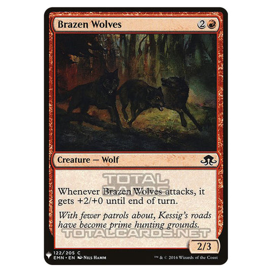 Magic The Gathering - Mystery - Brazen Wolves - 872/1694