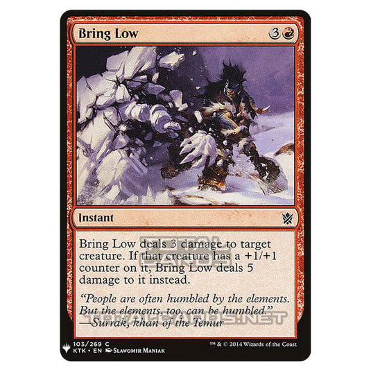 Magic The Gathering - Mystery - Bring Low - 875/1694