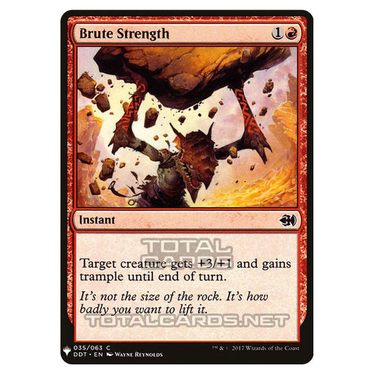 Magic The Gathering - Mystery - Brute Strength - 877/1694