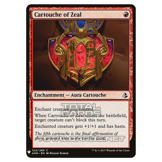 Magic The Gathering - Mystery - Cartouche of Zeal - 881/1694