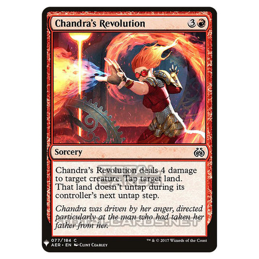 Magic The Gathering - Mystery - Chandra's Revolution - 884/1694