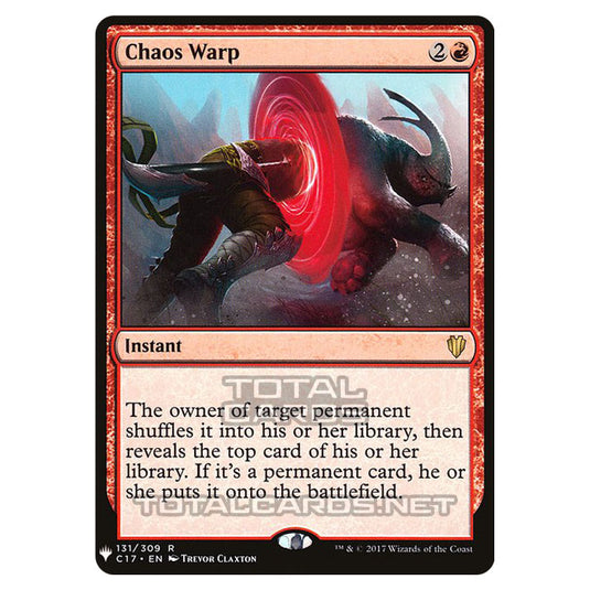 Magic The Gathering - Mystery - Chaos Warp - 885/1694