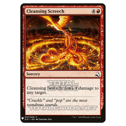 Magic The Gathering - Mystery - Cleansing Screech - 889/1694