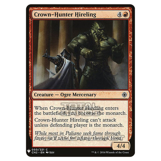 Magic The Gathering - Mystery - Crown-Hunter Hireling - 895/1694